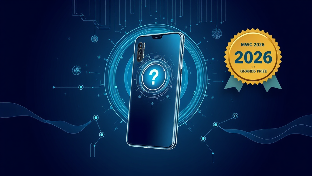 갤럭시 S26 울트라, MWC 2026 ‘최고 전시 제품상’ 수상의 의미 (illustration 스타일)