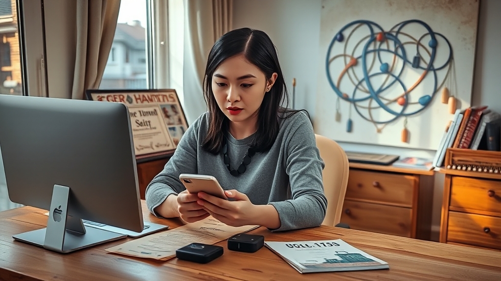 개인 정보 보호 팁 (realistic 스타일)