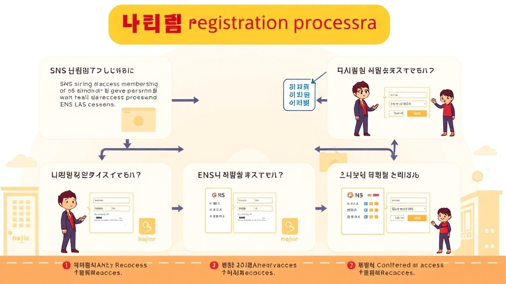 회원가입, 어떻게 해야 할까? (cartoon 스타일)