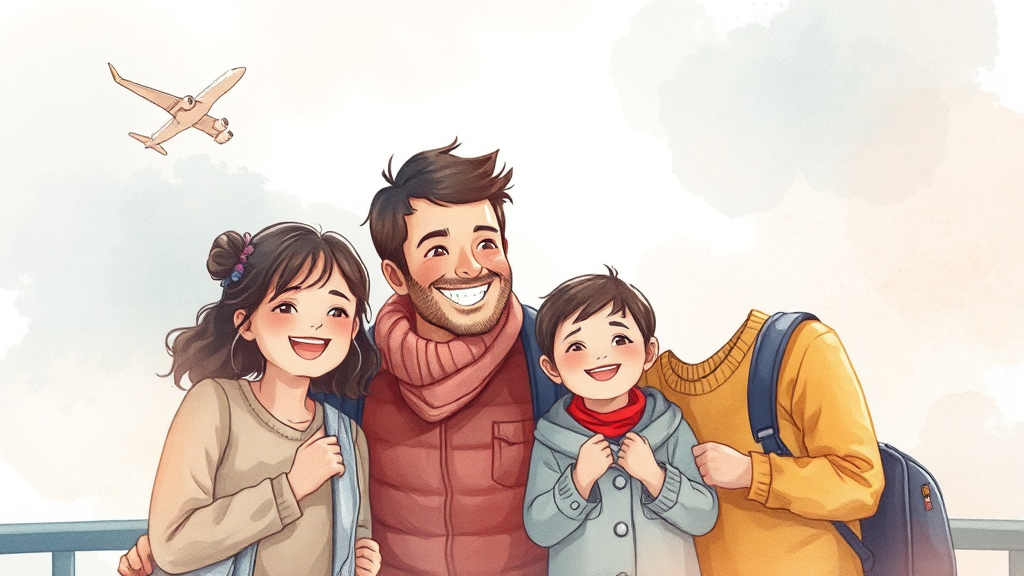 가족 등록, 왜 해야 할까요? (watercolor 스타일)