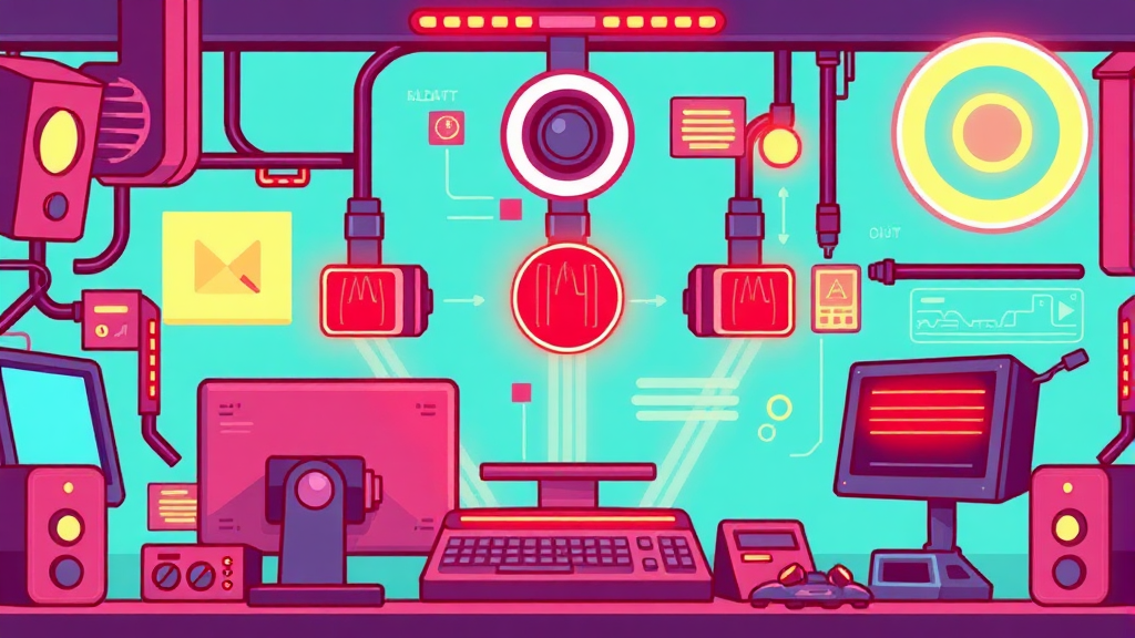 실시간 IT 인프라 모니터링 A to Z 6 문제 발생 시 즉각 대응 전략 (cartoon 스타일)