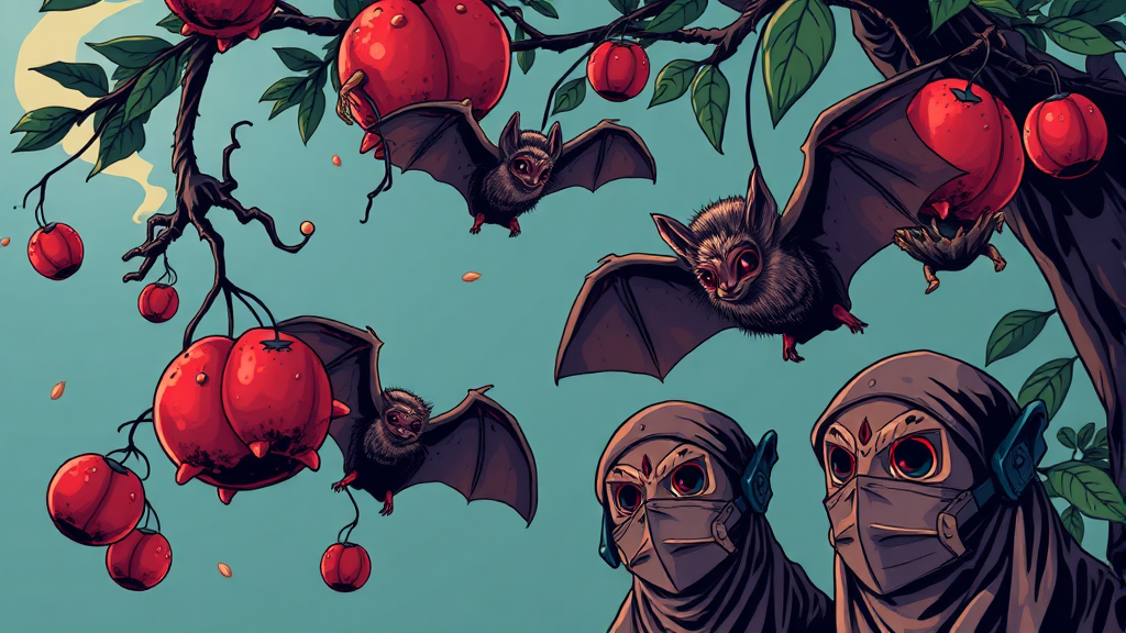 니파 바이러스, 무엇일까? (illustration 스타일)