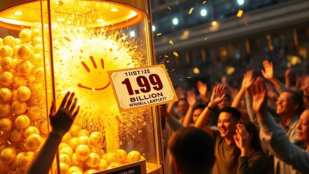 등수별 당첨금 상세 안내 (realistic 스타일)