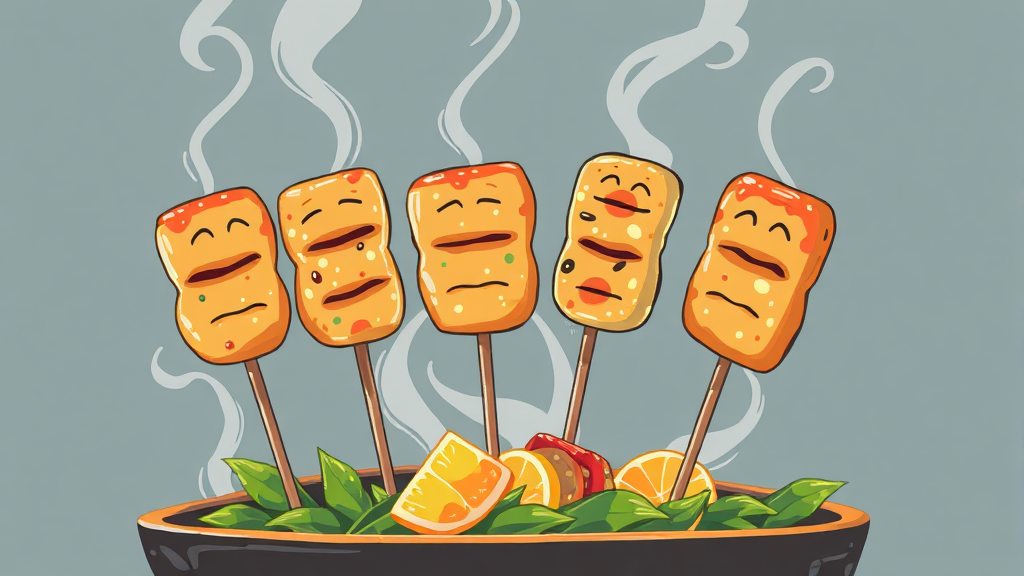 어묵이란 무엇일까요? (illustration 스타일)