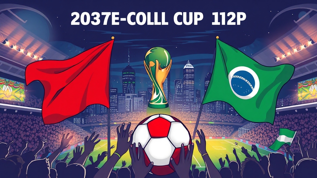 2026 북중미 월드컵은? (illustration 스타일)