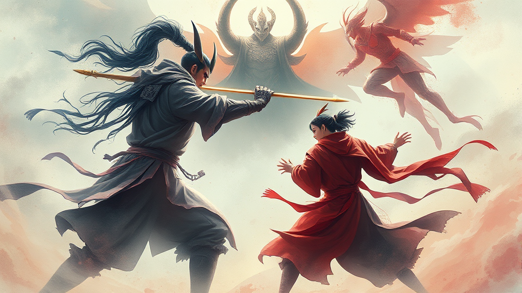 티저 영상으로 엿보는 사냥개들2의 줄거리 (watercolor 스타일)