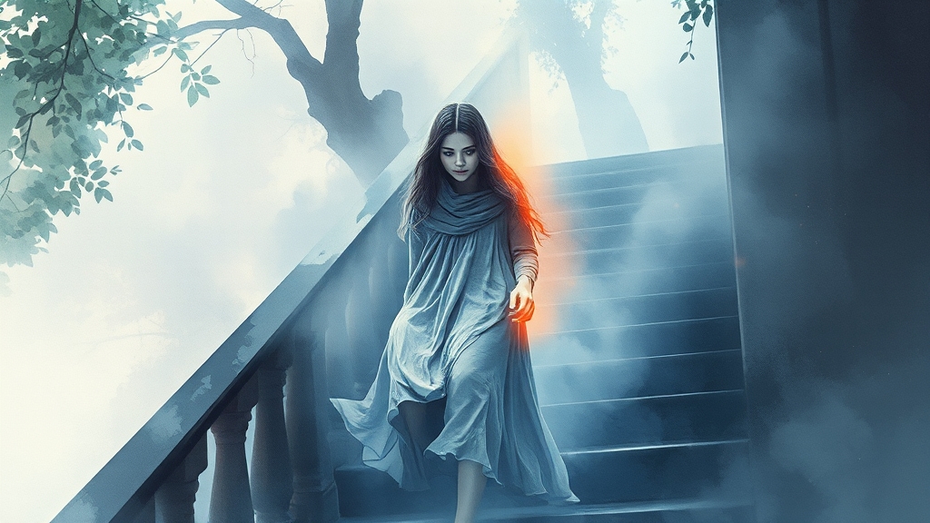 상황별 꿈, 현실 반영? (watercolor 스타일)