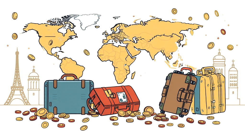 고환율 시대 환전 전략 (illustration 스타일)