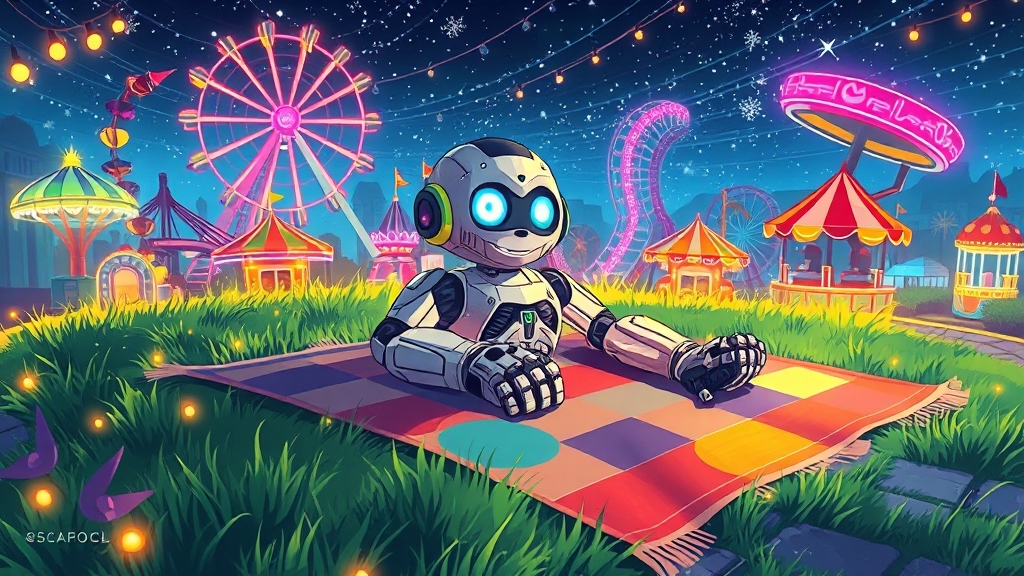 방문 꿀팁, 완벽한 하루 (cartoon 스타일)