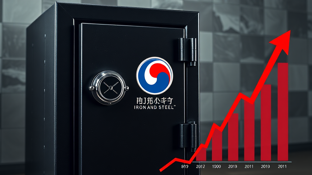 재무 상태, 얼마나 튼튼할까? (realistic 스타일)