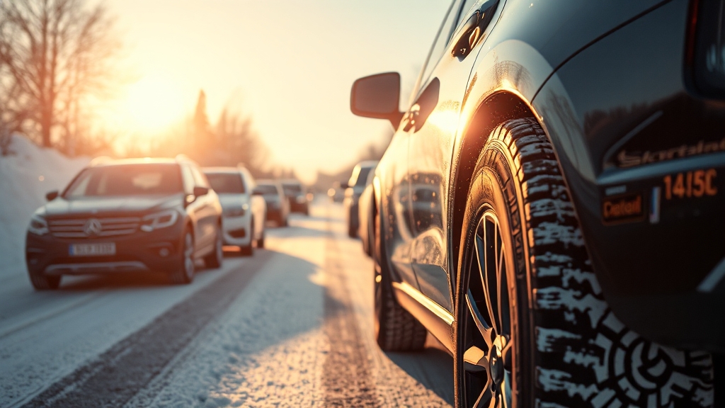 겨울철 차량 관리, 왜 중요할까요? (realistic 스타일)