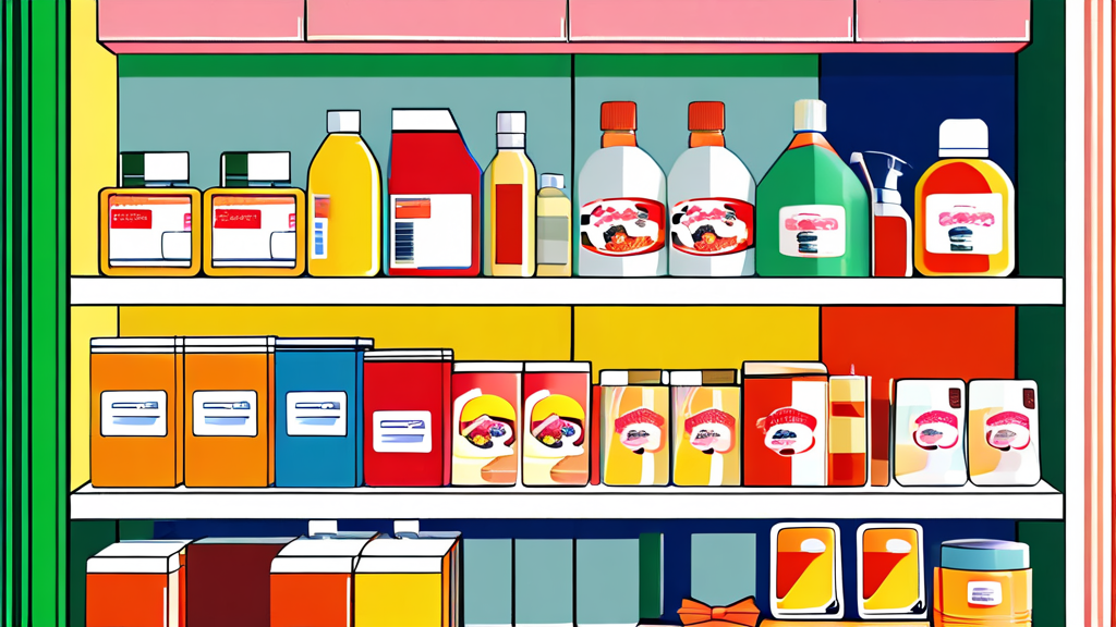 품절 대란! 다이소 핫템 구매 전략 (illustration 스타일)