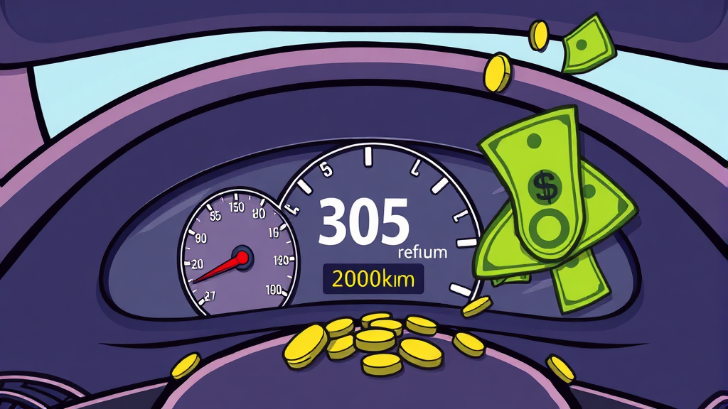 마일리지 특약 활용법 (cartoon 스타일)