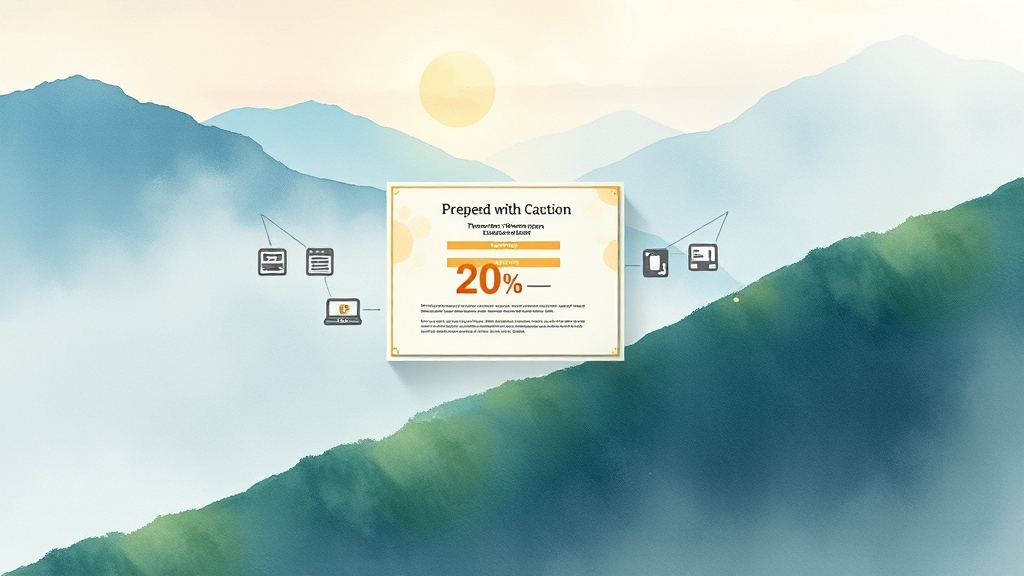 합법적인 업체 선택 기준 (watercolor 스타일)