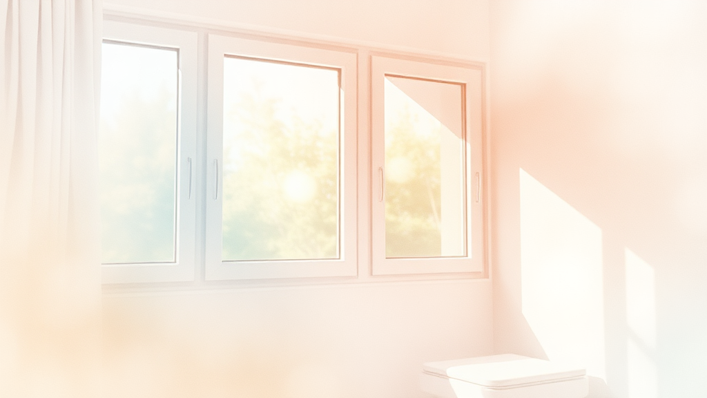 환기 시 주의사항 (watercolor 스타일)