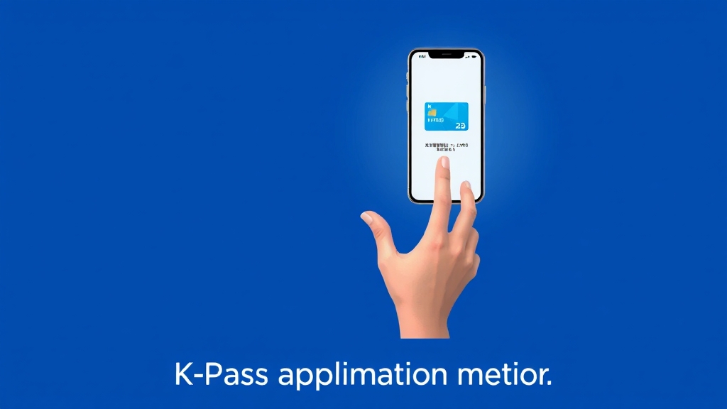 K패스, 어떻게 신청하나요? (illustration 스타일)