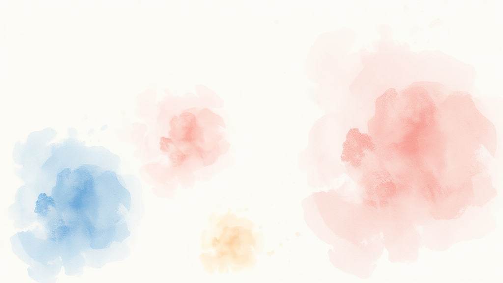 주가 영향 정책 및 시장 요인 (watercolor 스타일)