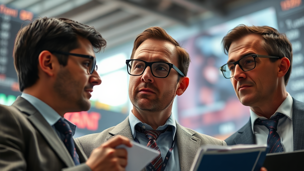 폭락장 속 투자자 대응 전략: 멘탈 관리 및 주의사항 (realistic 스타일)