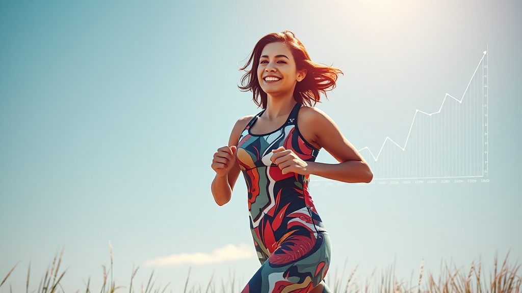 운동의 효과 (realistic 스타일)