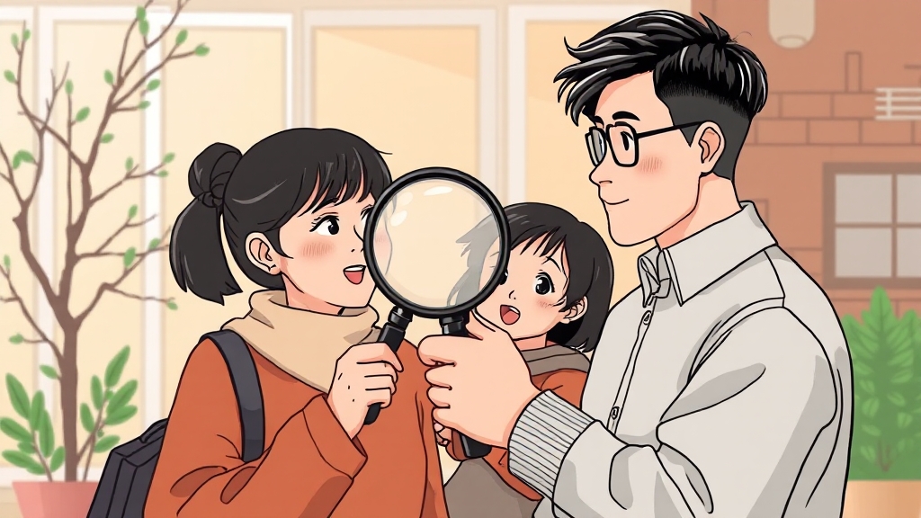 업체 선정, 스마트하게! (illustration 스타일)