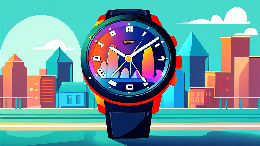 건강 관리의 새로운 기준 (cartoon 스타일)