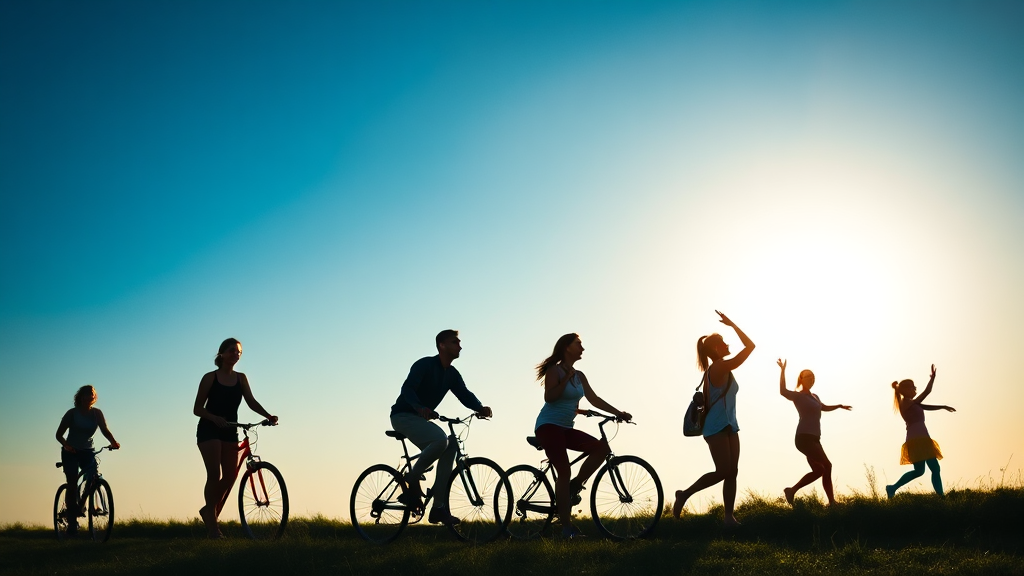 수영 외 좋은 운동 (realistic 스타일)