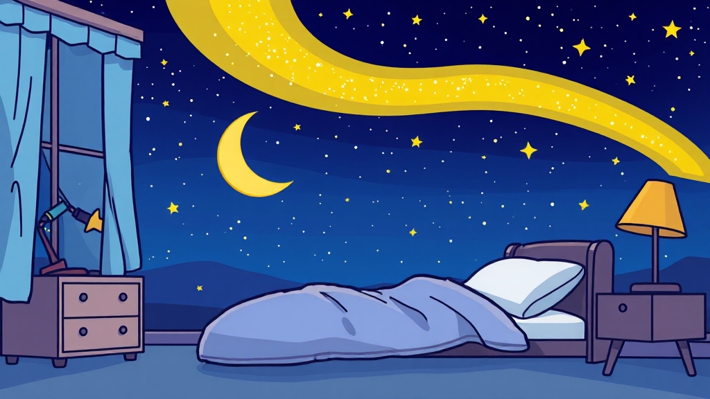 멜라토닌 권장 복용량 및 복용법 (cartoon 스타일)