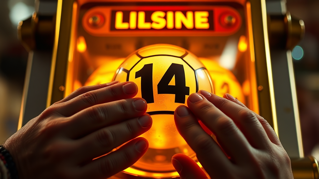 로또 당첨 통계 및 번호 분석 (realistic 스타일)