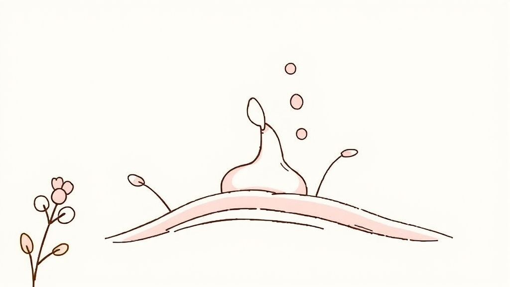 가려움증 해결 제품 선택 (illustration 스타일)