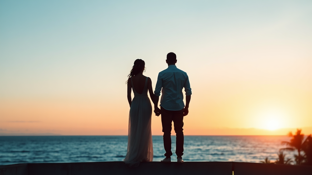 신혼여행 준비, 체크리스트로 완벽하게! (watercolor 스타일)