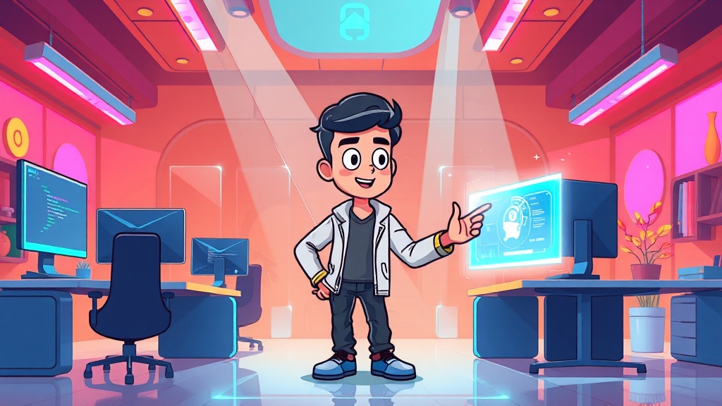 커서 AI 주요 기능 파헤치기 (cartoon 스타일)