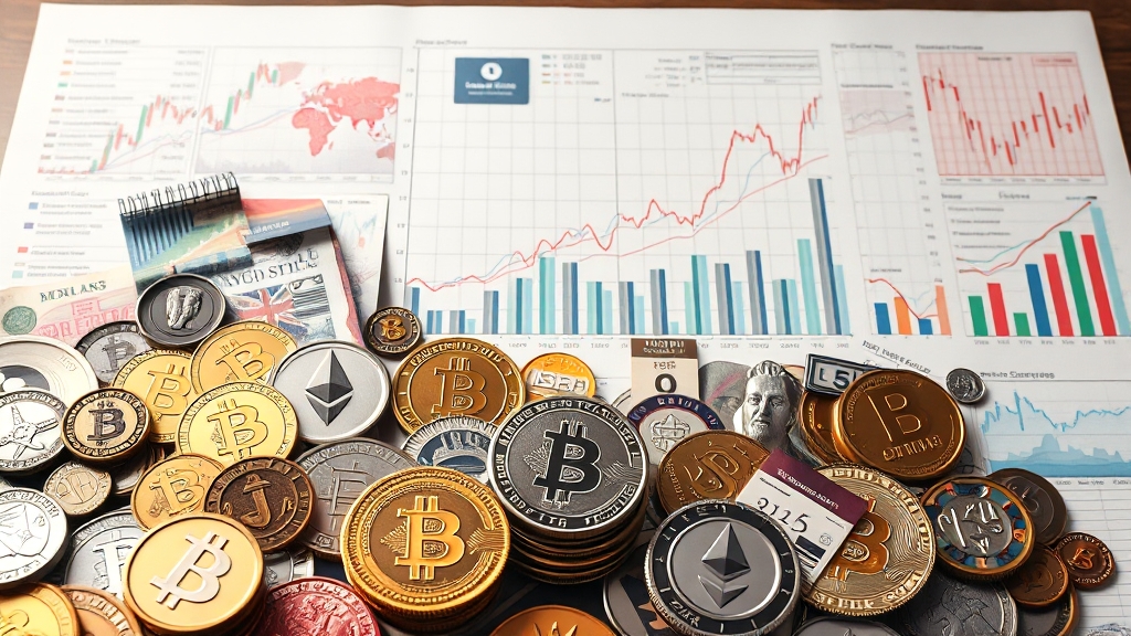 스테이블 코인 종류별 특징 비교 (realistic 스타일)