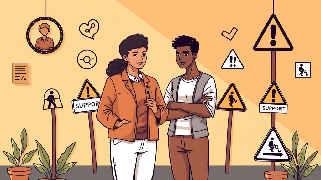 주요 제한 사항 및 주의점 (illustration 스타일)