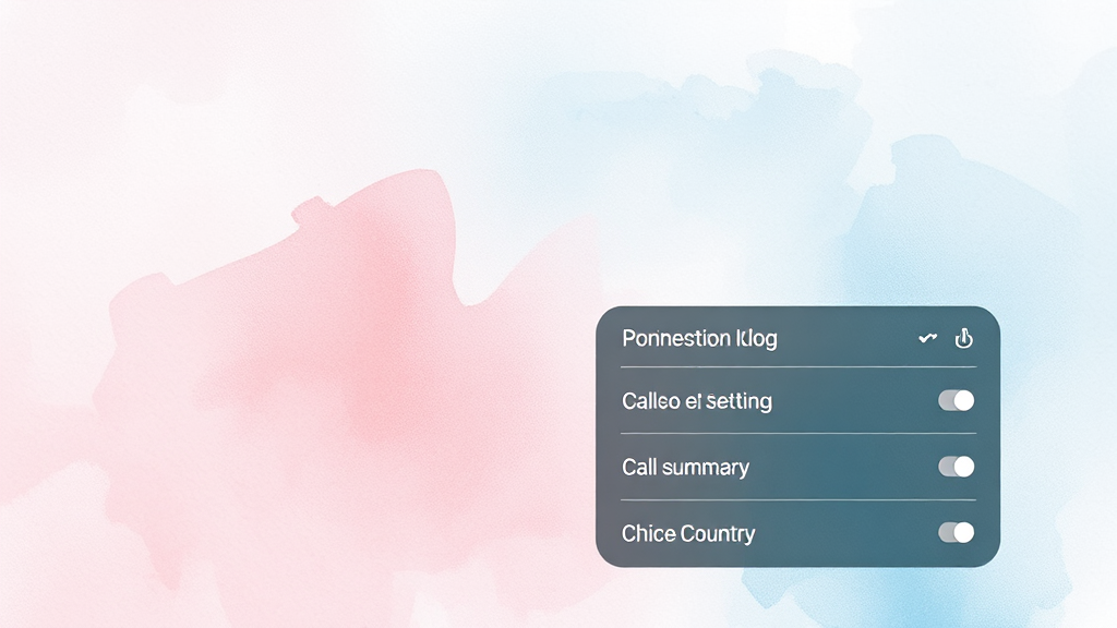 아이폰 통화 녹음, 자주 묻는 질문과 답변 (watercolor 스타일)