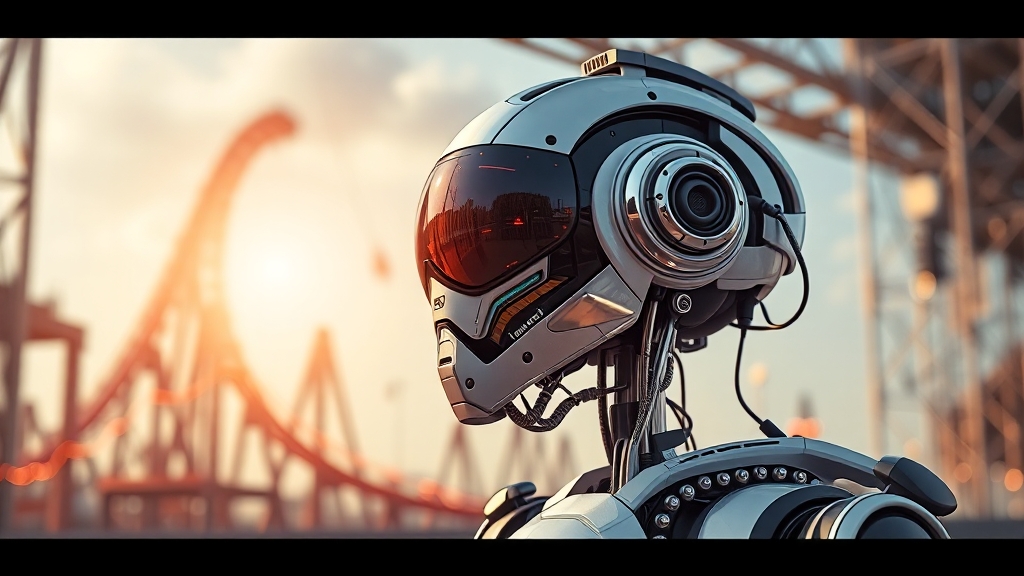 주가 변동성, 얼마나 클까? (realistic 스타일)