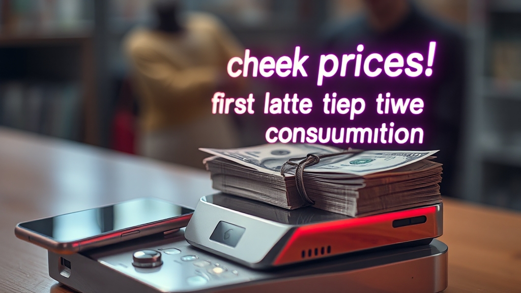 시세 확인, 왜 중요할까? (realistic 스타일)