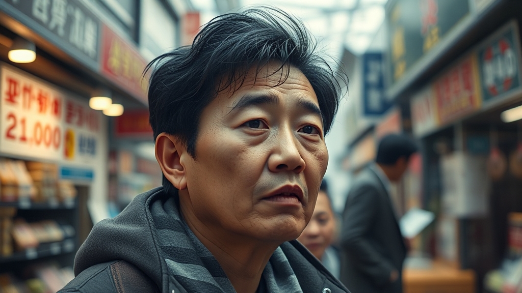 원화 가치, 얼마나 하락했나? (realistic 스타일)