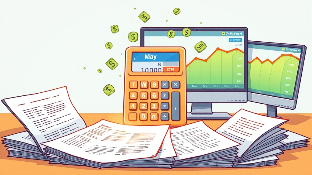 종소세 신고, 왜 중요할까요? (cartoon 스타일)