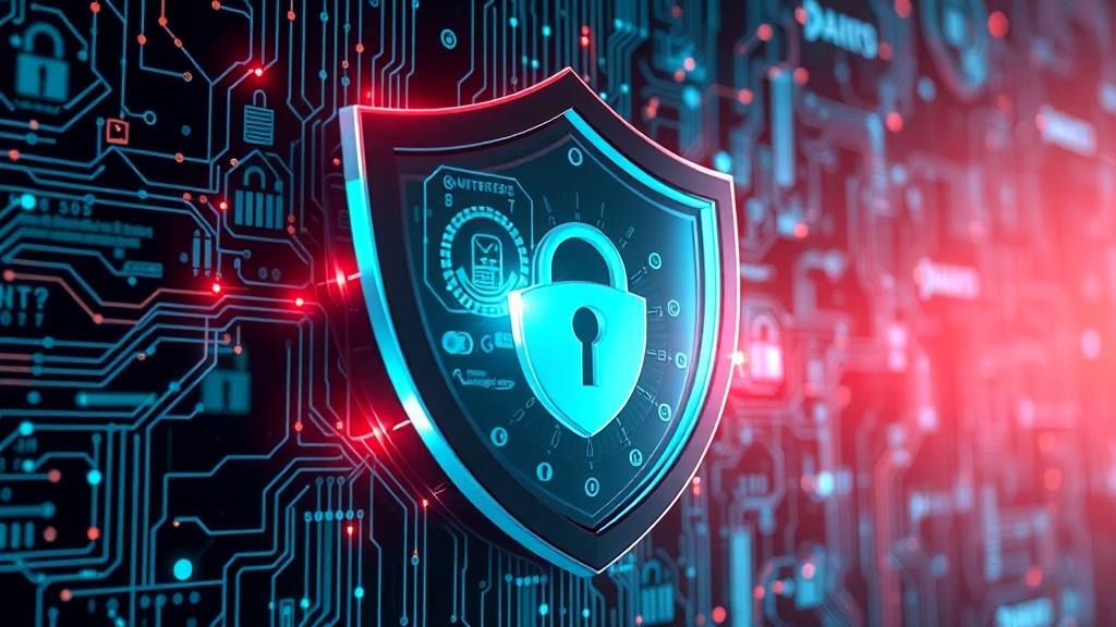 개인정보보호 강화를 위한 노력 (realistic 스타일)