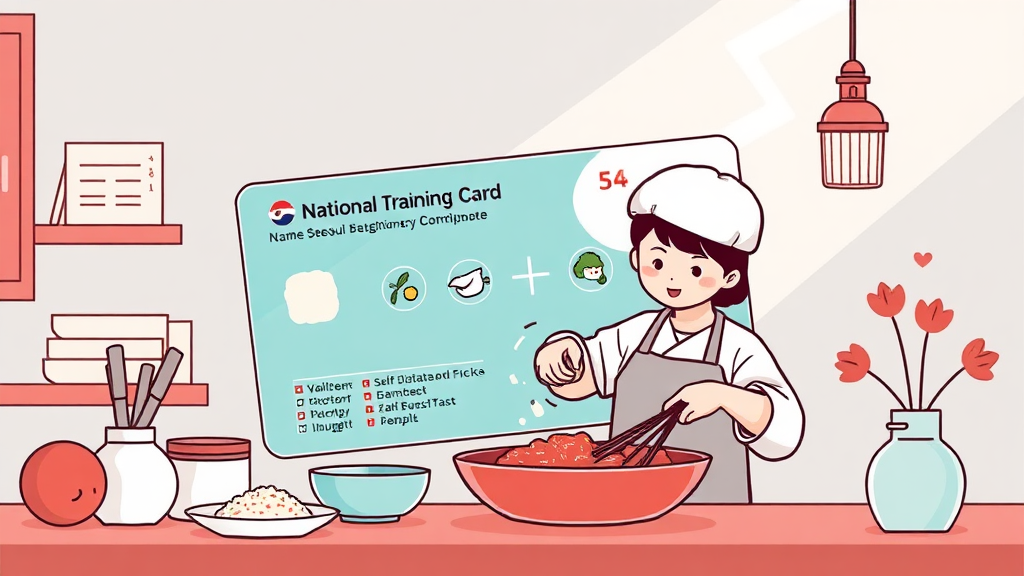 내일배움카드란? (illustration 스타일)