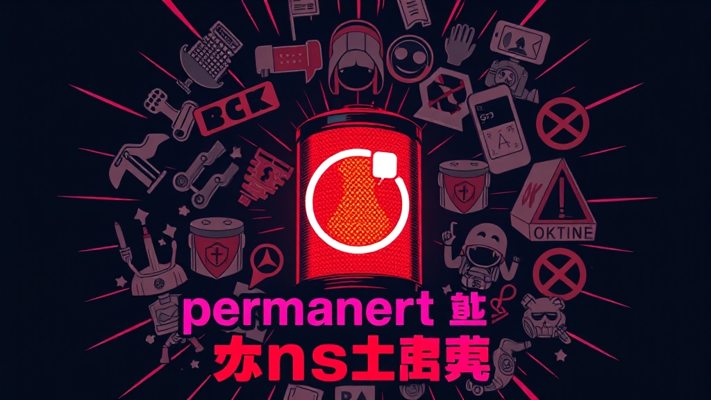 정책 위반 시 제재 조치 (popart 스타일)