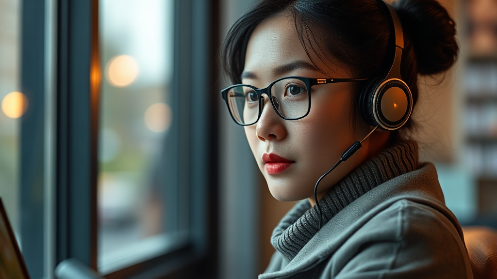 AI 콜봇이란? 작동 원리 (realistic 스타일)