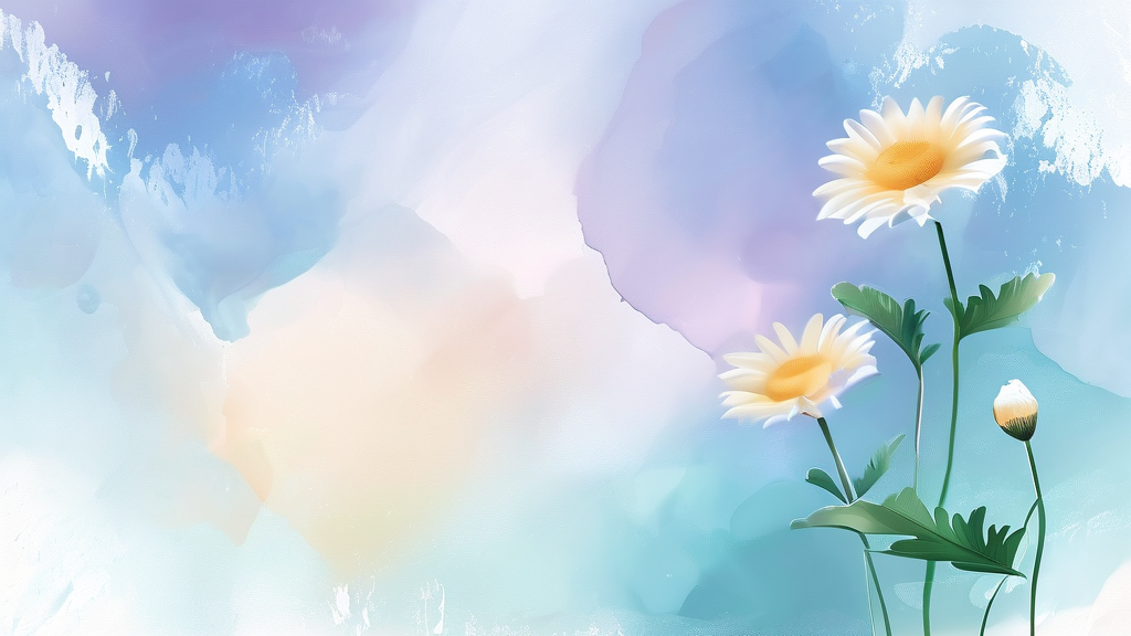 금융인증서 발급, 이렇게 쉬웠나요? (watercolor 스타일)