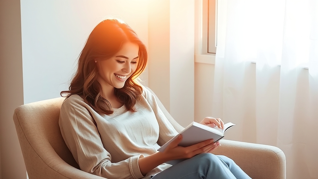 일상생활 속 우울증 관리법 (watercolor 스타일)