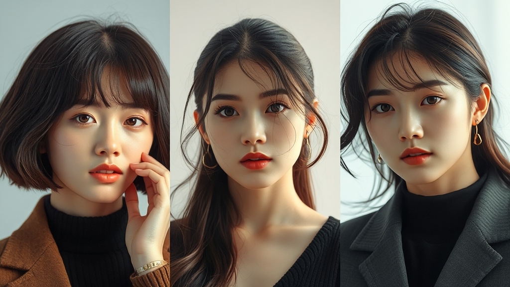 등장인물 스타일 변화 및 의미 (realistic 스타일)