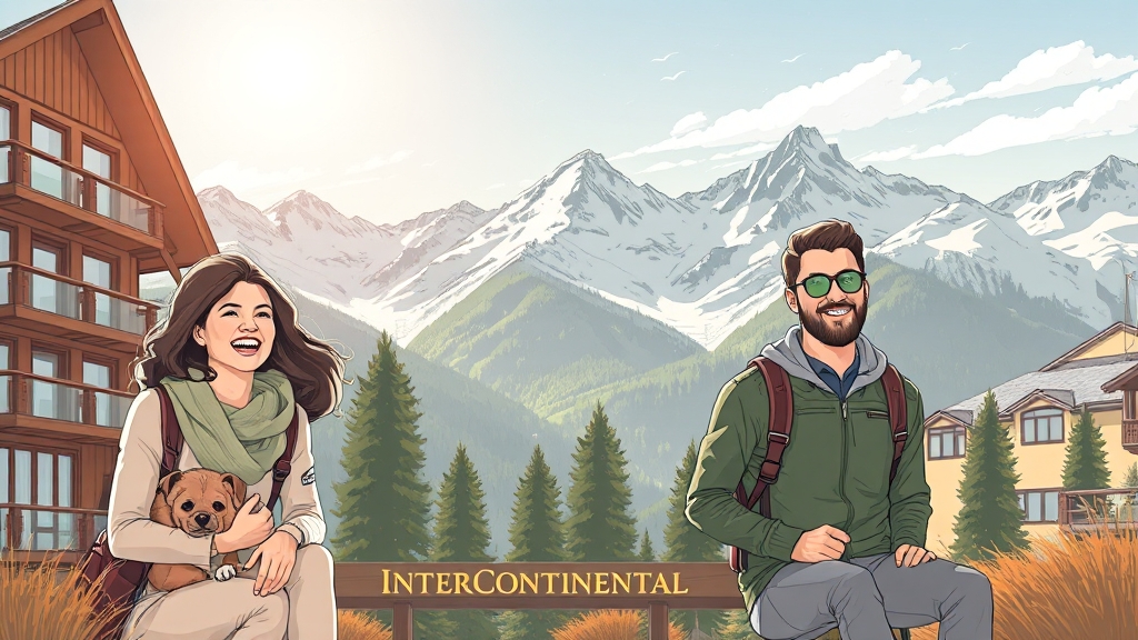 평창 알펜시아, 최고의 선택! (illustration 스타일)