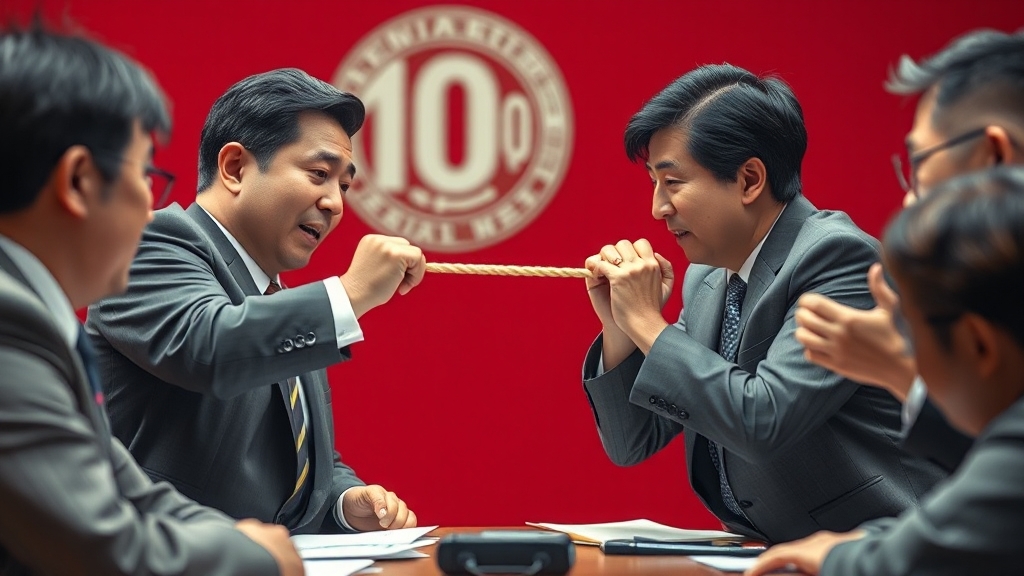 국정감사 증인 채택 논란 심층 분석 (realistic 스타일)