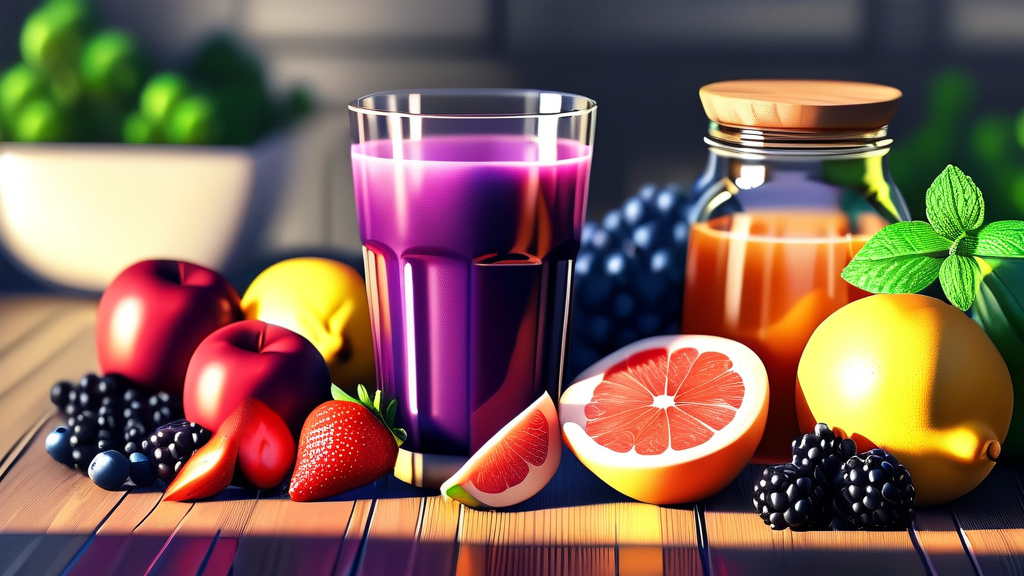 혈당을 낮추는 12가지 핵심 방법 (realistic 스타일)