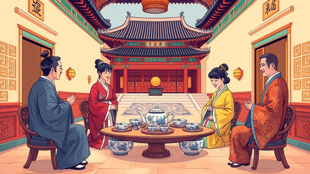 특별한 경험, 경복궁 생과방 (cartoon 스타일)