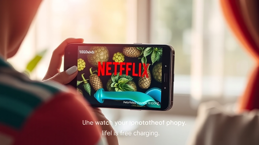 배터리 성능 (realistic 스타일)